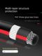 PVC rubber high-pressure hose explosion-proof pipe oil-resistant corrosion-resistant three-glue two-wire water pump/wind cannon/garden water hose