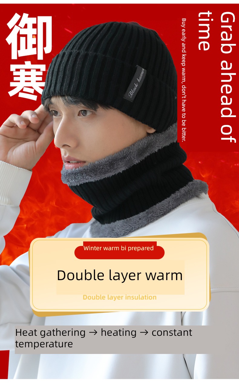 man winter Cycling Cold proof Windbreak Versatile Hat