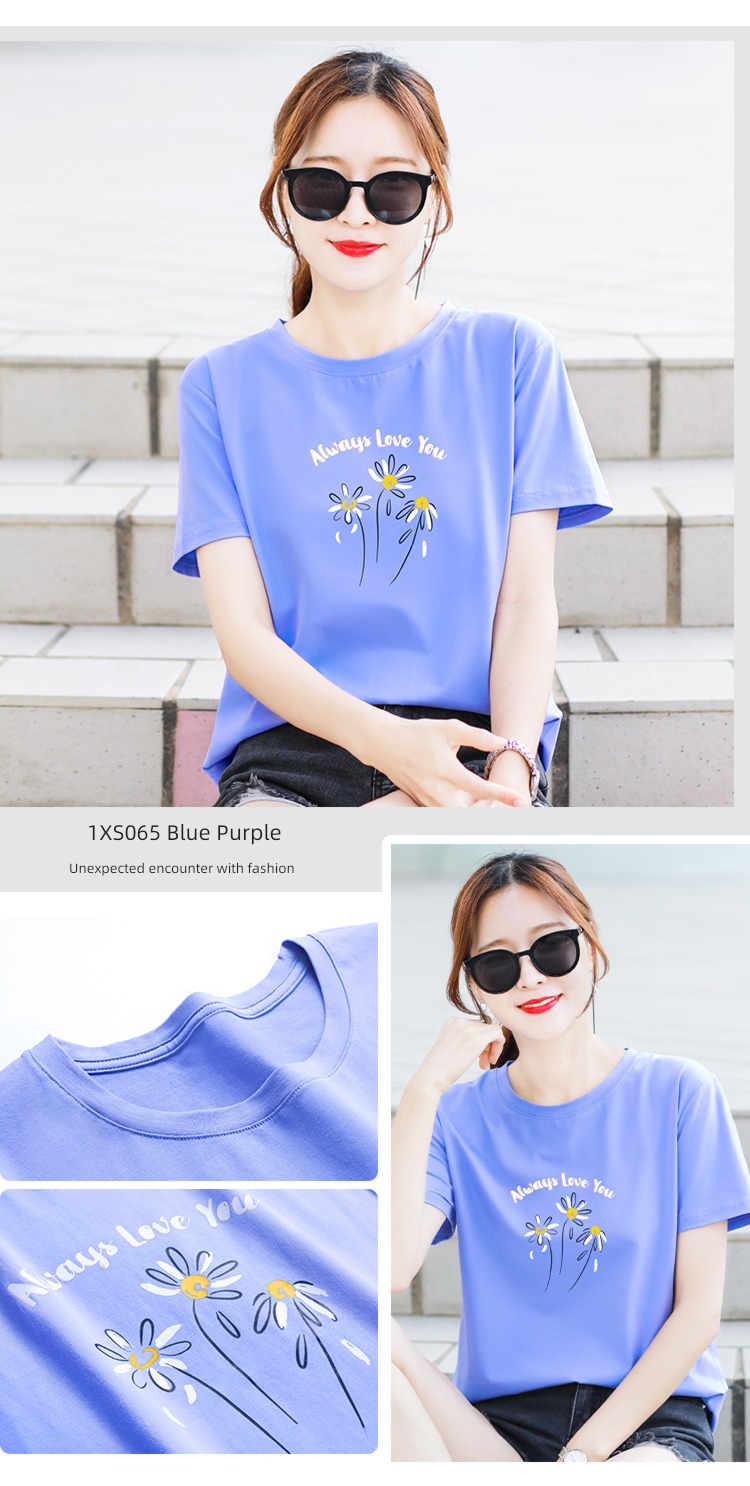 easy summer jacket ma'am Undershirt Short sleeve T-shirt