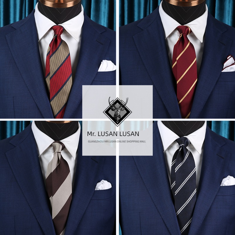 Mr. Lu San European and American fashion leisure time Italian necktie