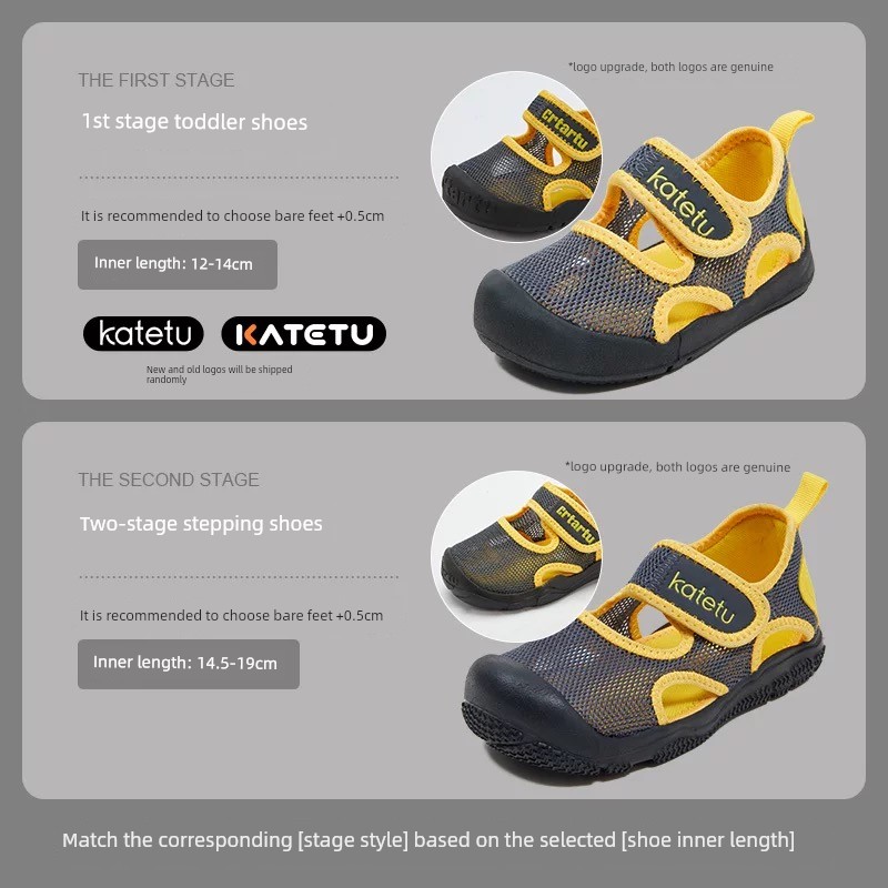 Crtartu Indoor Breathable Children's Non-Slip Toddler Sandals — 3