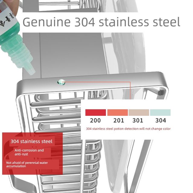 304 stainless steel dish storage rack kitchen storage rack table top tableware drain basket single-layer storage cabinet