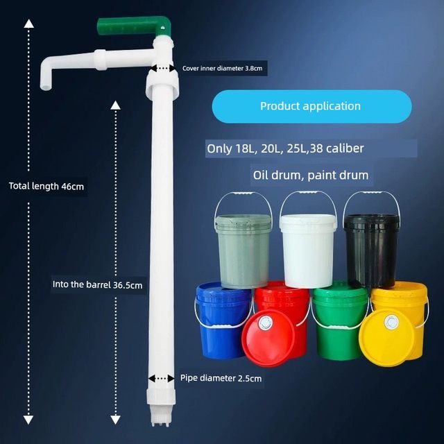 20L大桶洗车液水蜡自洁素洗洁精洗发水专用抽液器手按压泵头油抽