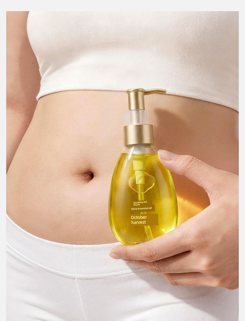 October Crystal Flagship Store Postpartum Olive Essence Pregnancy Oil Pre-Pregnancy Care Essential Oil for Smoothing Wrinkles and Reducing Stretch Marks — 14