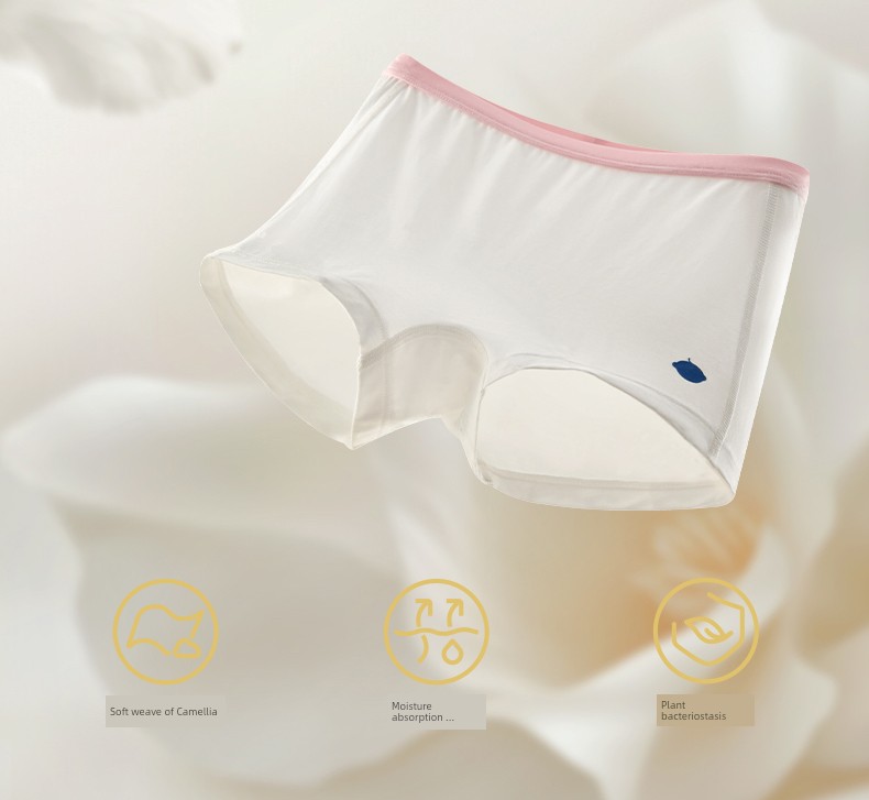 Babycare Girls' Underwear Kidsren's Baby Camellia Type a Underwear Boys' Briefs Boxer Briefs Baby Shorts — 6