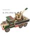 New wooden military vehicles, tanks, trains, missiles, fire trucks, wolves helicopters, tricycles, aircraft carrier ornaments