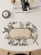 Light luxury dining table mat high-end heat insulation mat anti-scalding Western place mat waterproof oil-proof simple modern leather place mat