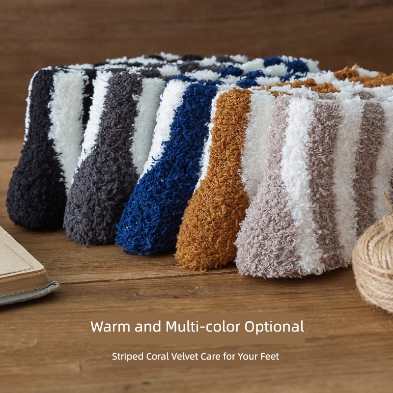 Autumn and winter lovely Plush ma'am sleep keep warm Socks