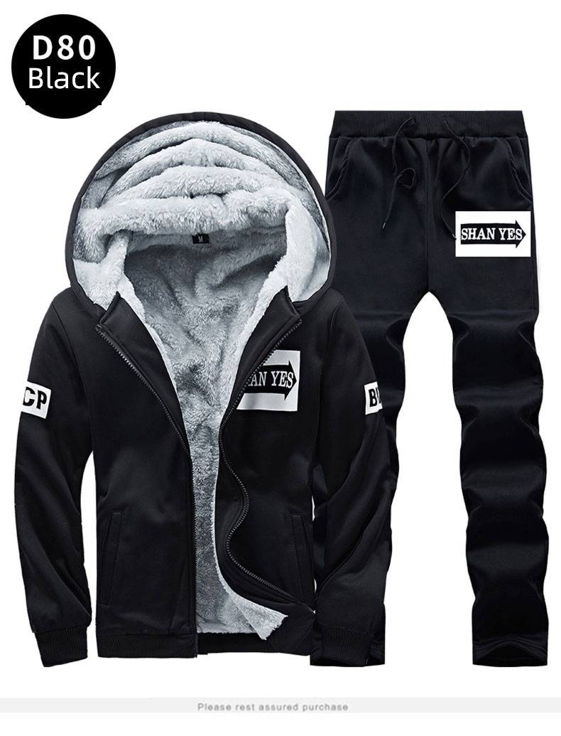 man thickening Autumn and winter trend leisure time keep warm Sweater