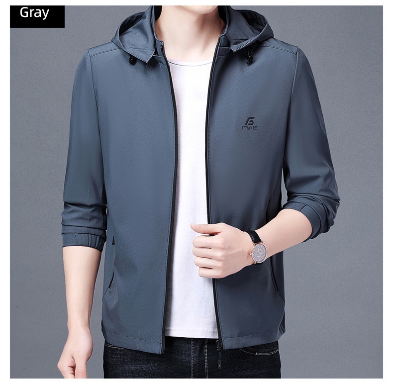 hyz  Spring and Autumn easy middle-aged person Jacket