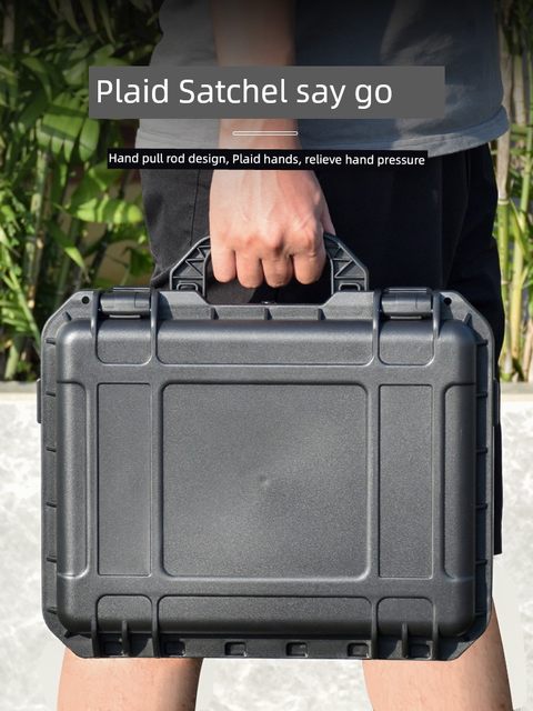 Suitable for DJI AIR3/3S storage box safety explosion-proof suitcase drone waterproof tank storage bag accessories