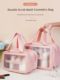 Makeup bag toiletry bag storage bag waterproof business trip travel transparent swimming fitness bath storage bag for women
