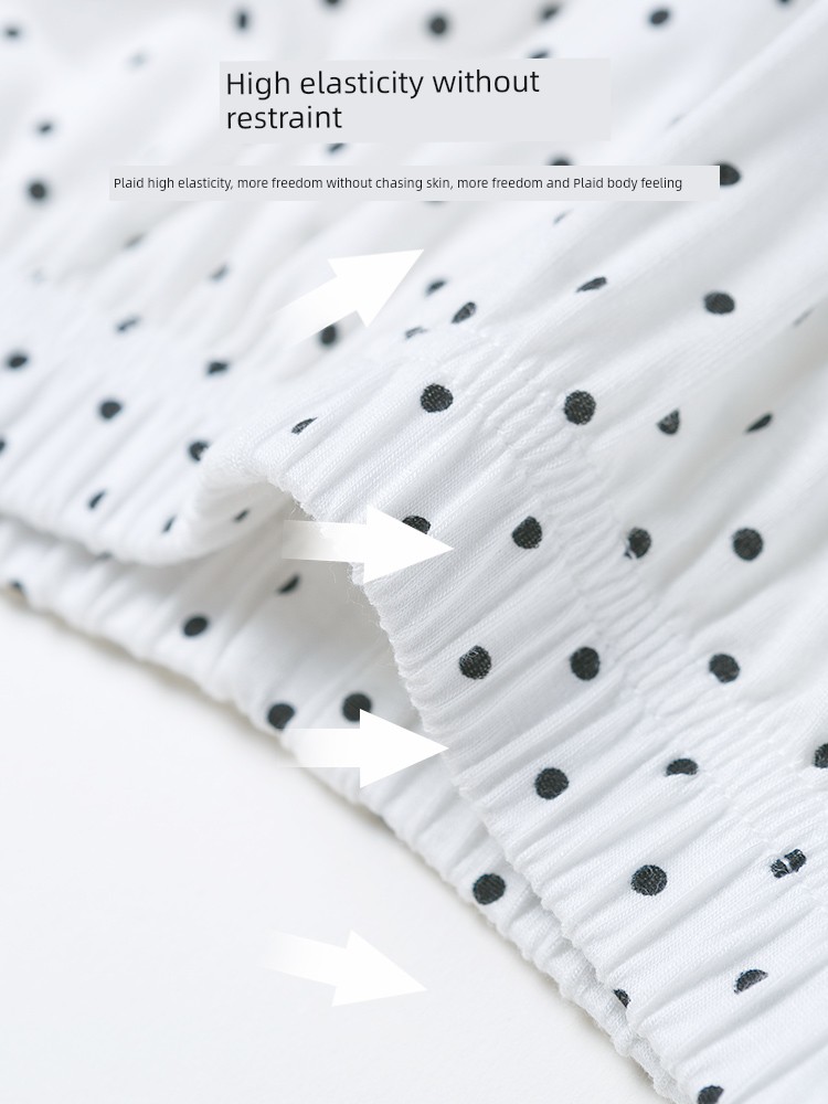 "Cool and Comfortable" Modal Kids Pajamas Parent-Child Homewear Clothes Girl Air Conditioning Clothes Fashionable Ice Silk — 3