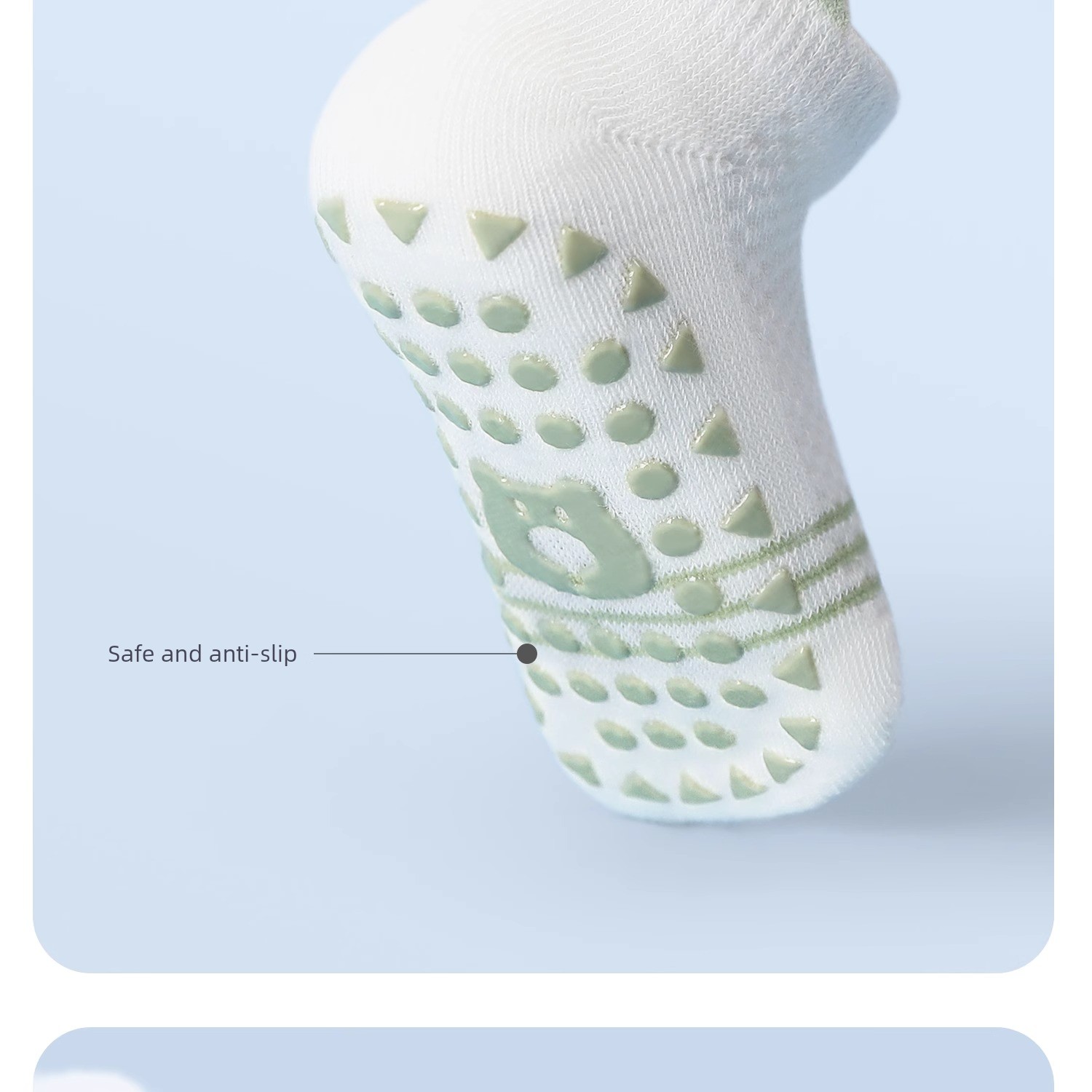 Baby Floor Socks, Summer Thin Non-Slip Cooling Socks for Infants, Indoor Walking Mesh Breathable Socks for Boys and Girls, Do Not Constrict the Legs — 9