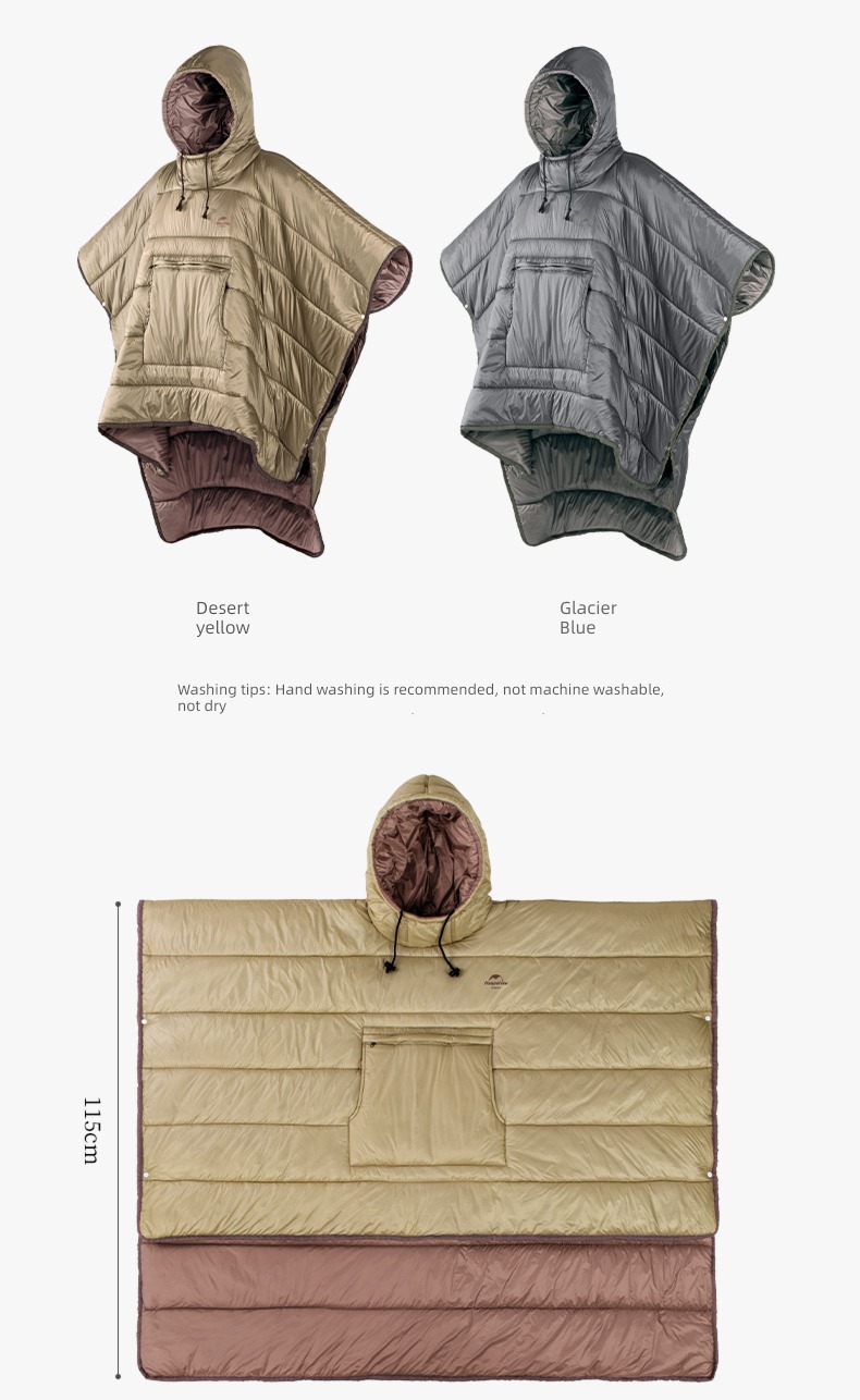 Naturehike cloak Small quilt Sleeping bag adult