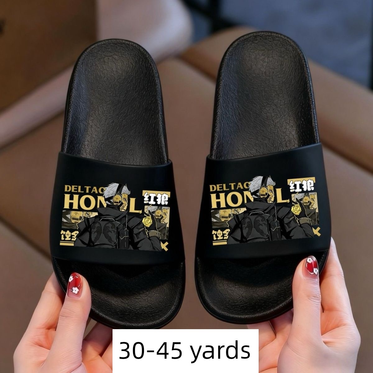 Delta Action Weilong Children's Slippers Summer Non-Slip Soft-Soled Boys' Cartoon Home Bathing Slippers for Older Children — 3