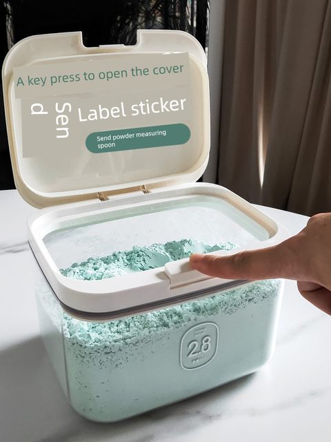 面膜粉软膜粉收纳盒分装桶美容院专用容器储存盒防潮密封储物罐子