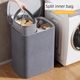 Dirty laundry basket household foldable bathroom bathroom clothes artifact dirty laundry changing laundry basket partition storage basket