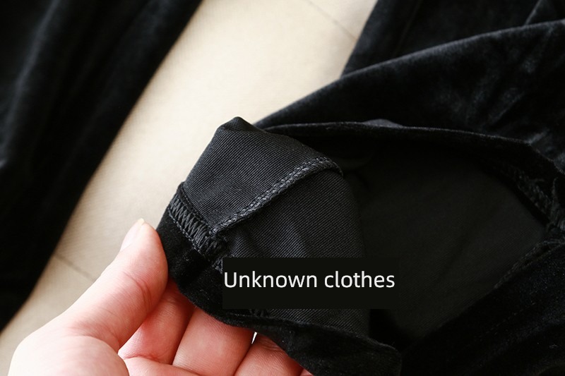 tooth single velvet Tightness High waist Self-cultivation Wide leg pants