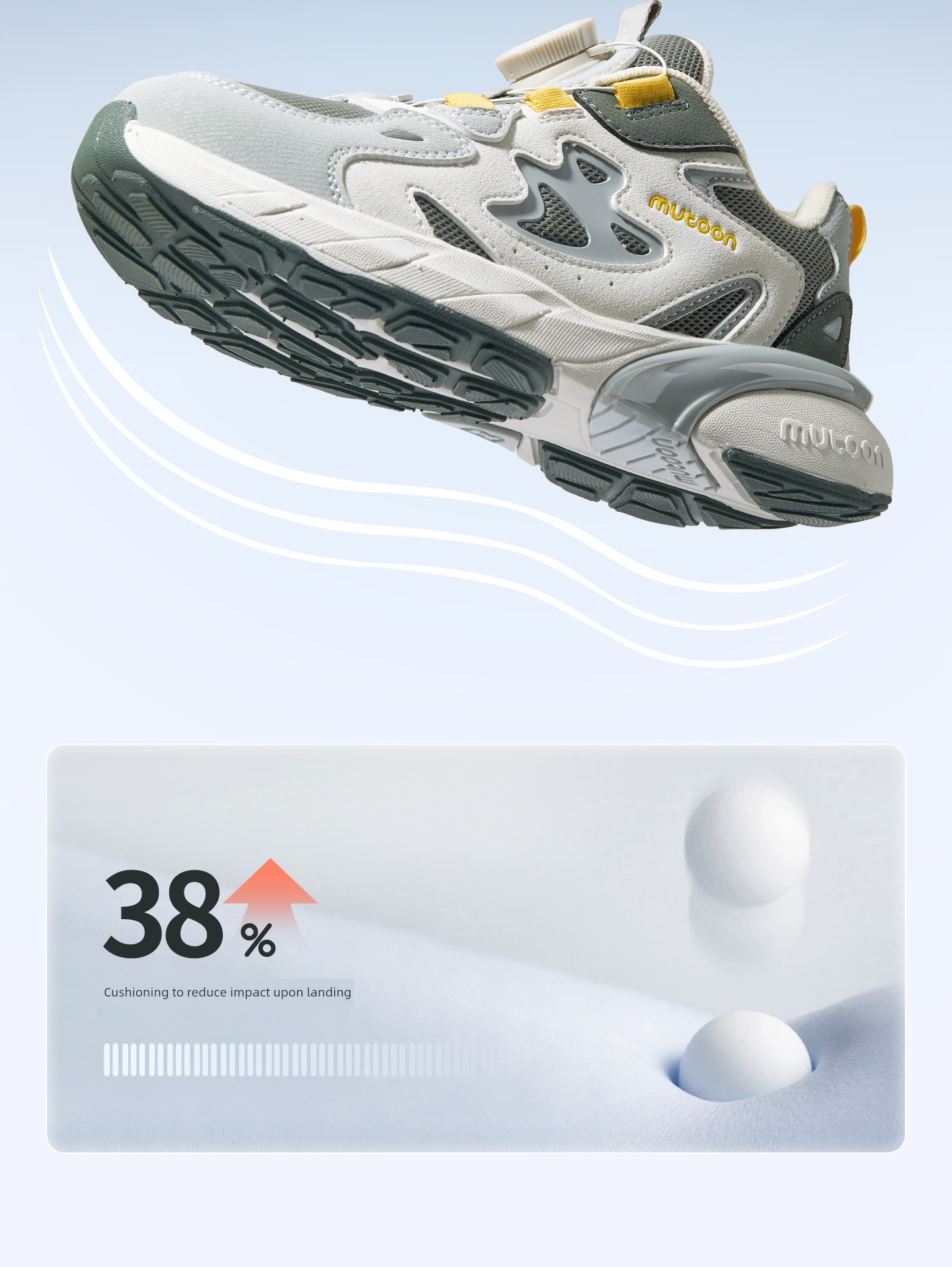 Children's Sports Shoes for Boys, 2026 Autumn New Model, Rotating Buckle, Shock-Absorbing, Lightweight Running Shoes, Youth Mesh Shoes for Girls — 23