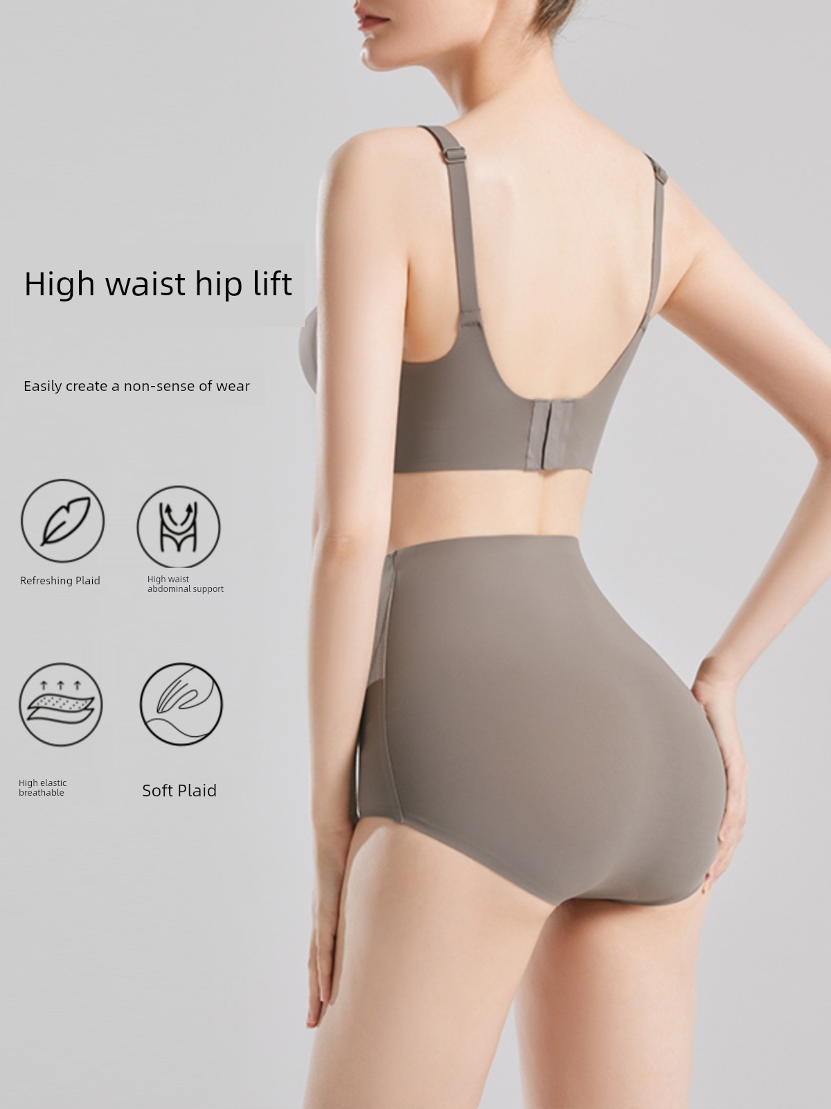 Mother with Pregnant Women's Underpants High Waist Seamless Belly Support for Early and Late Pregnancy Special Non-Pure All Cotton Plus Size Summer Thin — 2