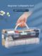 Brush calligraphy special set for beginners brush calligraphy, soft pen calligraphy, primary school students water writing cloth, study, four treasures, ink, paper and inkstone, full set of medium-sized wolf hair, portable calligraphy storage tools