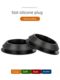 Silicone hole plug high temperature resistant rubber hole plug with slot sealing and plug soft rubber plug T-type inverted plug
