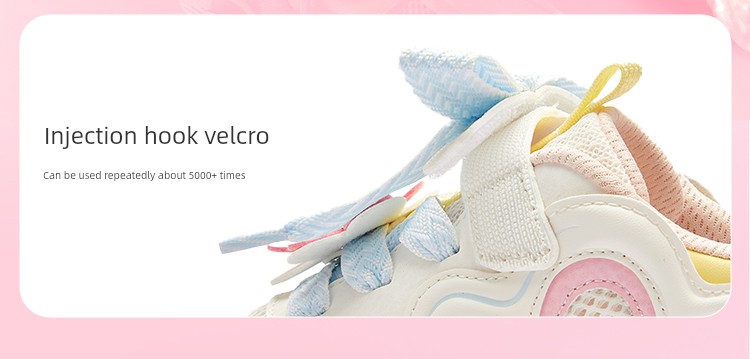 Balabala Kidsren's Shoes, Kidsren's Sneakers, Low-Top Girls' White Shoes, 2026 Summer New Style, Sweet Mesh Breathable Shoes — 8