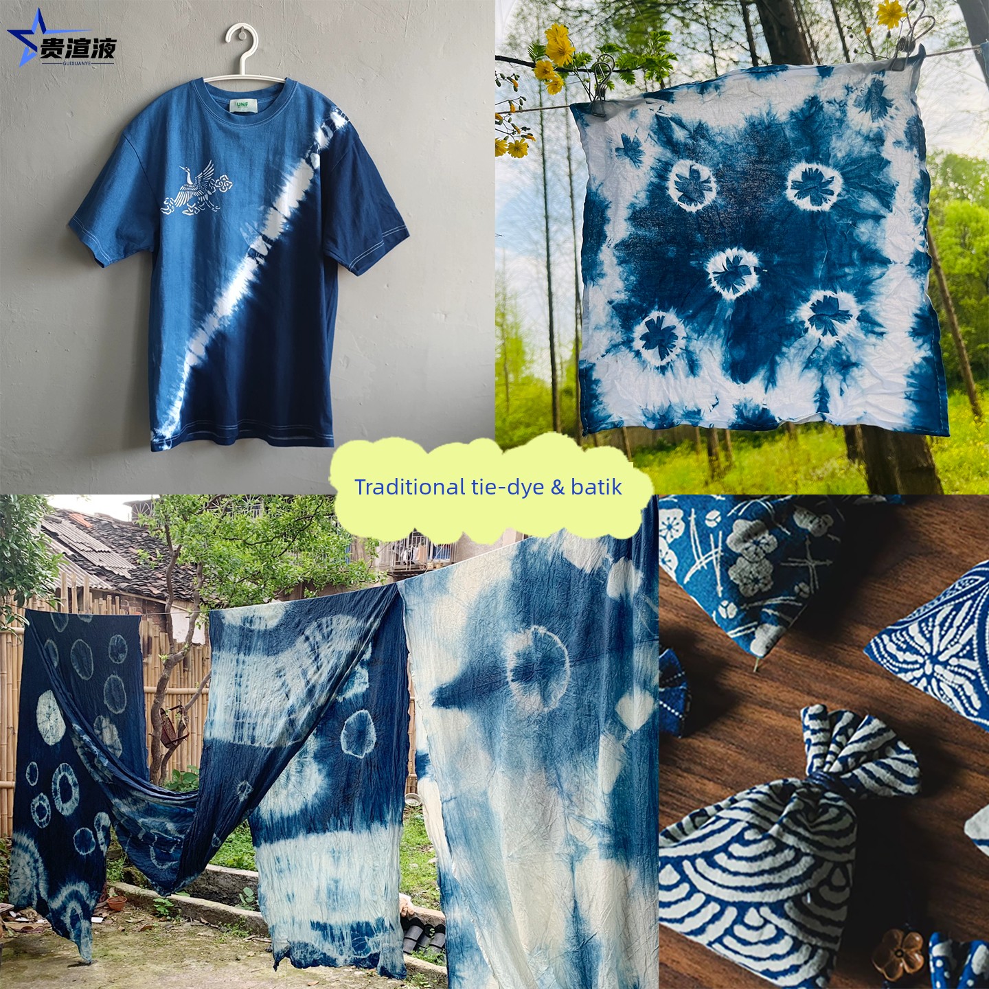 Tie-Dyed Pure Cotton White Fabric Square Scarf Handkerchief Canvas Bag Hair Ring Kindergarten Kids Handicraft DIY Material Suit