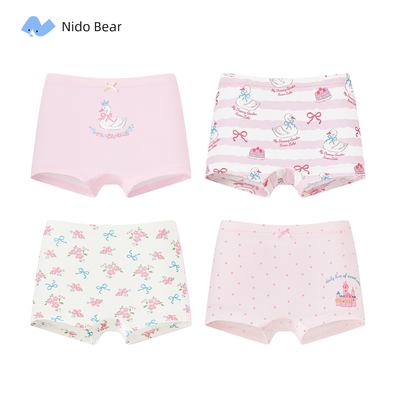 Niduoxiong Pure Cotton Baby Girl Children's Underwear — 3