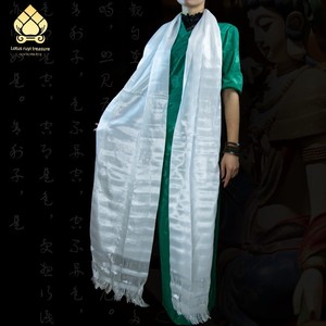 Hada Tibetan Accessories, Tibetan and Mongolian Ceremonial Items, Travel Performance Five-Color Scarves, Eight Auspiciou