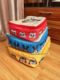 New cute Qiaobo travel storage three-piece quilt storage bag family clothing storage bag waterproof