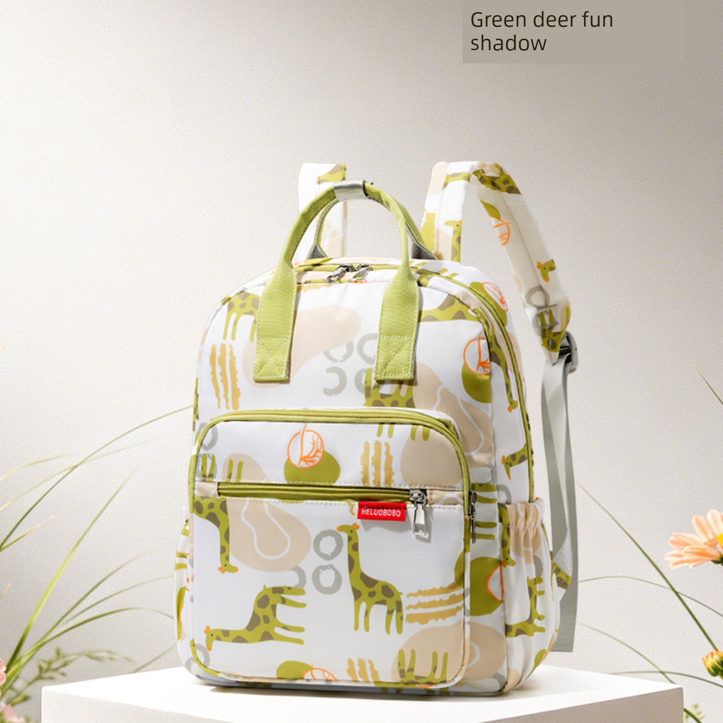 Jq Jingqi Mommy Bag: Lightweight, Stylish, Large-Capacity, Multifunctional New Model Backpack for Mother and Baby Outings — 4