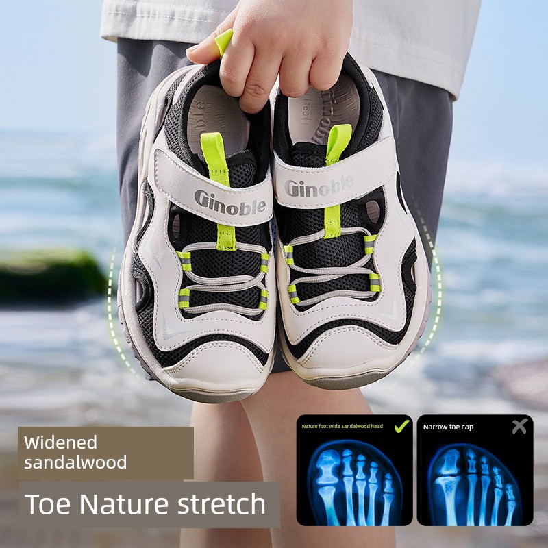 Jinopu Functional Shoes Summer New Sandals Baby Toddler Shoes Men's and Women's Baby Shoes Gw1743 — 2