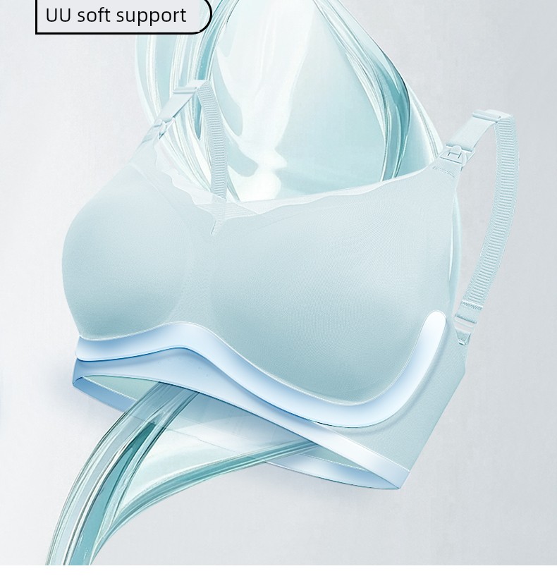 Clearance Sale Nursing Bras, Large Size, for Big Busts, Summer Thin Style, Postpartum Breastfeeding, Anti-Sagging, Pregnancy Nursing Bra — 12