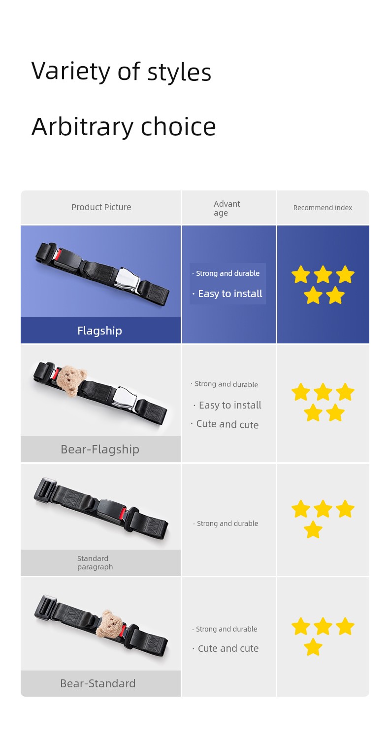 Pregnant Women's Safety Belt Car Special Belly Support Anti-Strangulation Belly Mid-Pregnancy Driving Car Driving Handy Gadget Fixed — 10