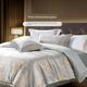 Fuanna Home Textile European Jacquard Bed Four-Piece Set of High-end Silky Sheets and Quilt Cover Bedding Sleeping Naked