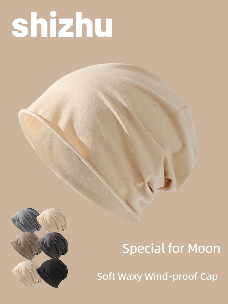 Confinement Cap Spring and Summer Thin Maternity Confinement Hat May June April Windproof Toque