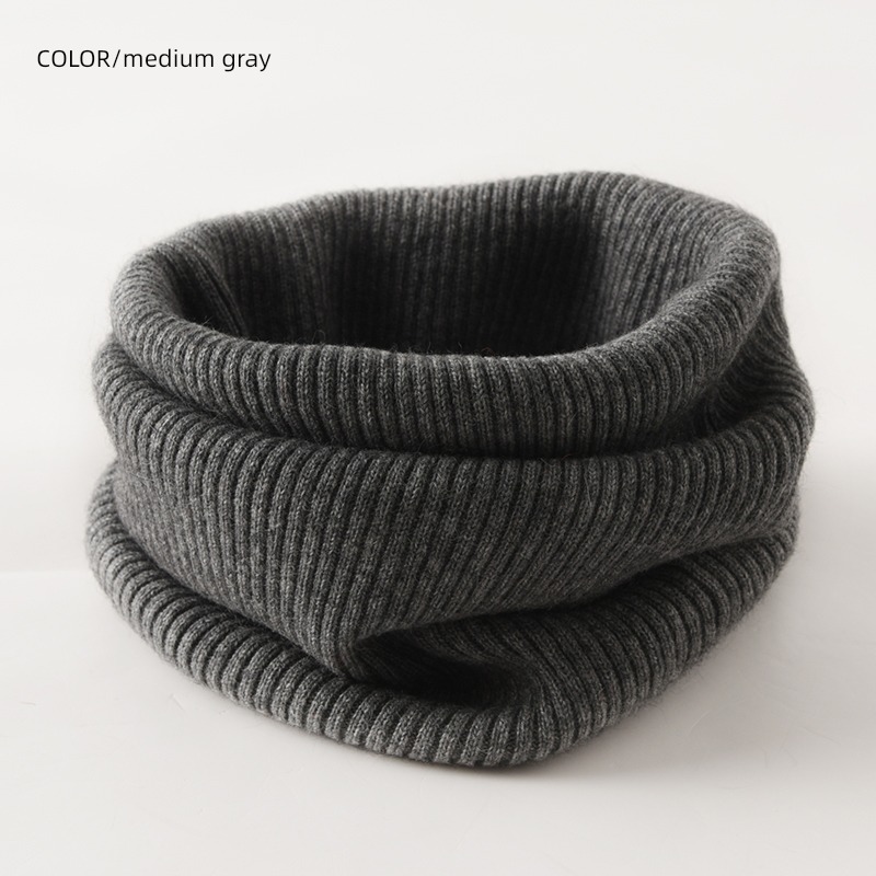 Pure cashmere winter thickening Versatile Cervical spine protection scarf