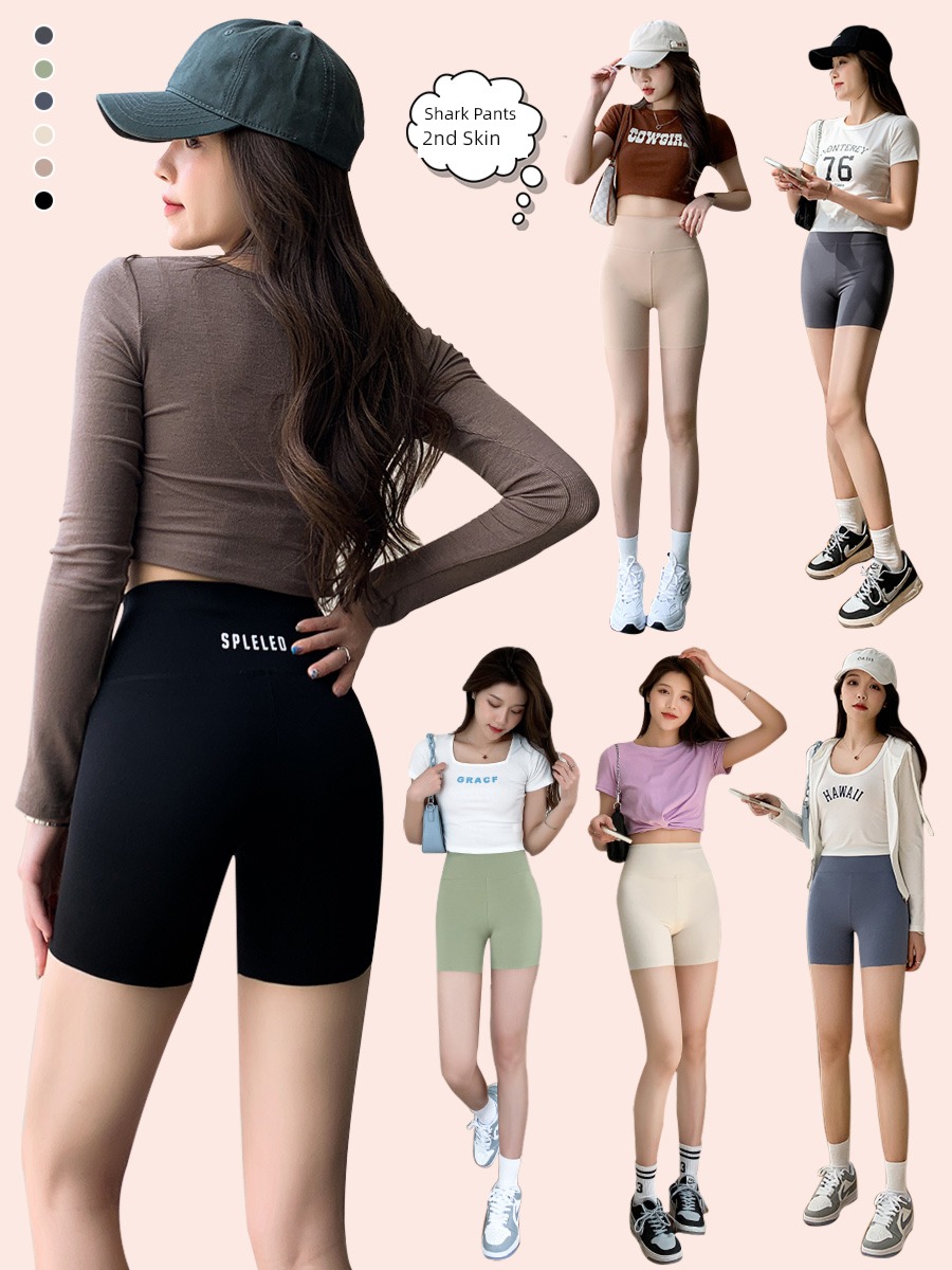 Bobbi Three points Thin money The abdomen Buttock lifting shorts shark