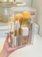 Makeup brush storage cylinder dustproof dressing table top cosmetics lipstick box eyebrow pencil eye shadow brush storage rack pencil