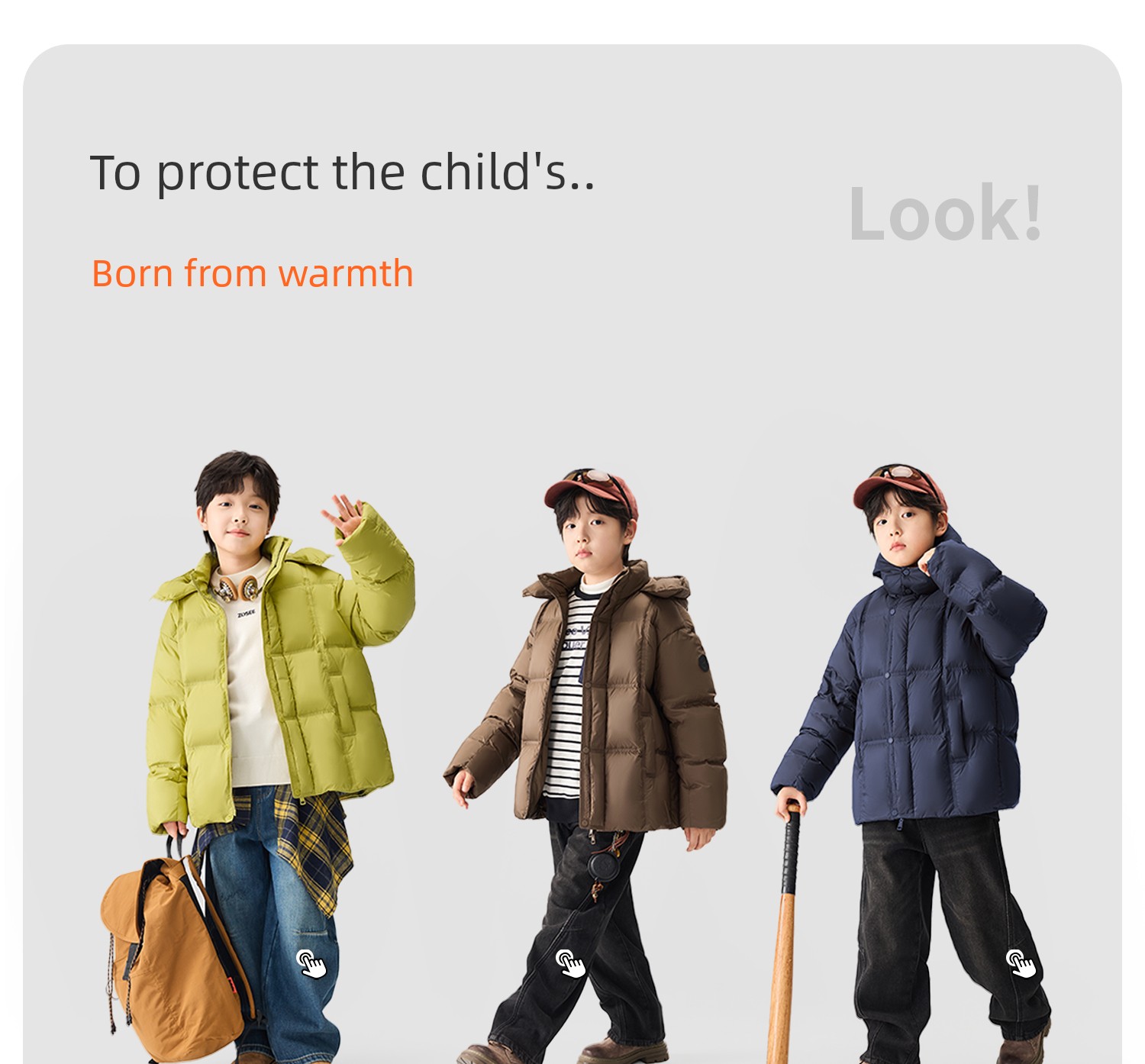Zuoxi Children's Clothing Boys' down Jacket Winter Warm 2026 New Model Kids' Triple-Protection Thermal Storage Puffer Jacket for Older Children — 22