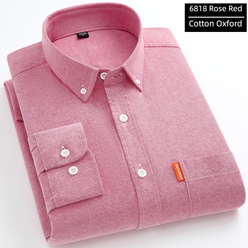 Paul oxford leisure time Cotton man Long sleeve shirt