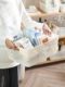 Debris storage basket storage box household desktop snack toy storage basket plastic basket kitchen cabinet storage box