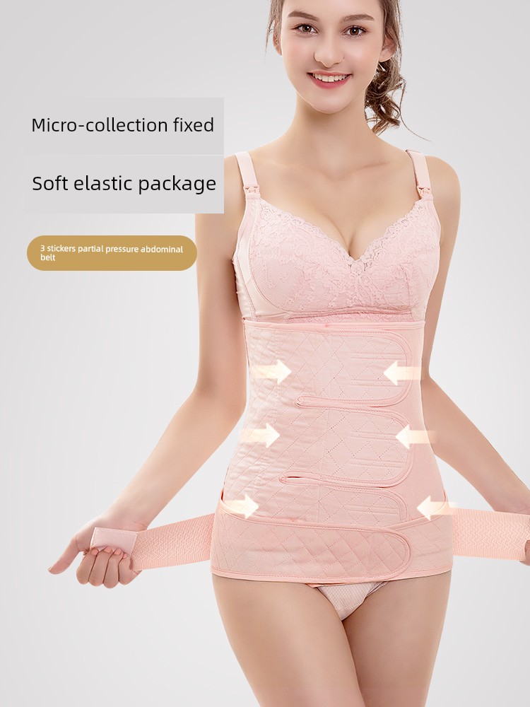 7A Antibacterial Gauze Yatemo Postpartum Abdominal Belt for Natural Birth and Cesarean Section, Maternity Waist Belt, Postpartum Abdominal Belt — 3