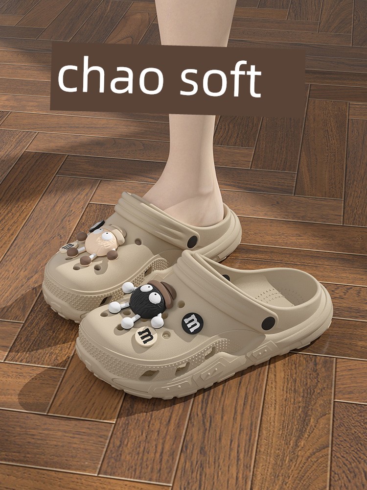 Small Briquette Summer Outdoor Non-Slip Children's Hole Shoes