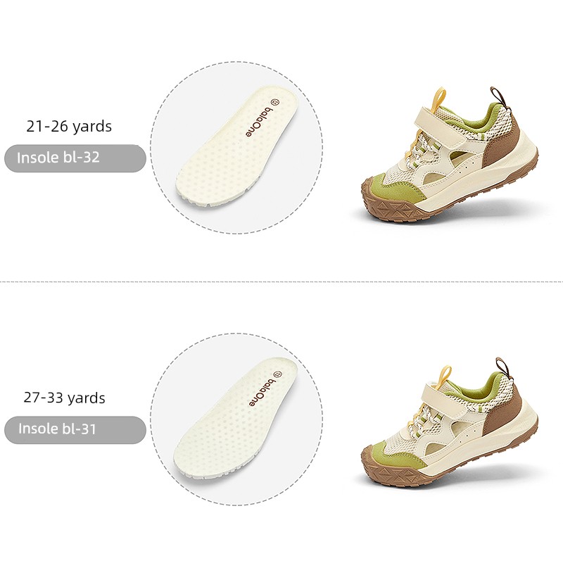 Balabala Kidsren's Shoes Kidsren's Sports Shoes Baby Boys and Girls Shoes 26 Autum Non-Slip Outdoor Stable Running Shoes — 4