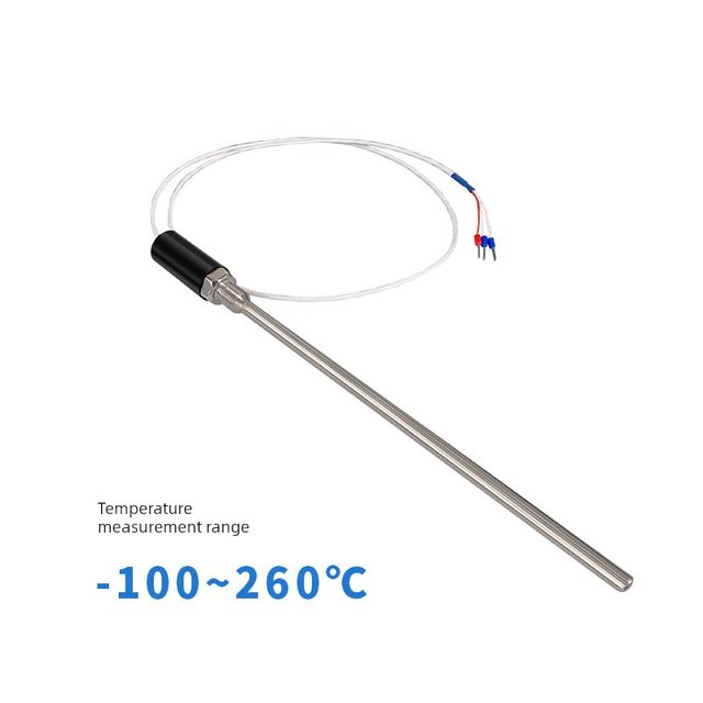 Huikong PT100 high-precision temperature sensor, three-wire probe, screw, chip type PT100 platinum thermal resistor