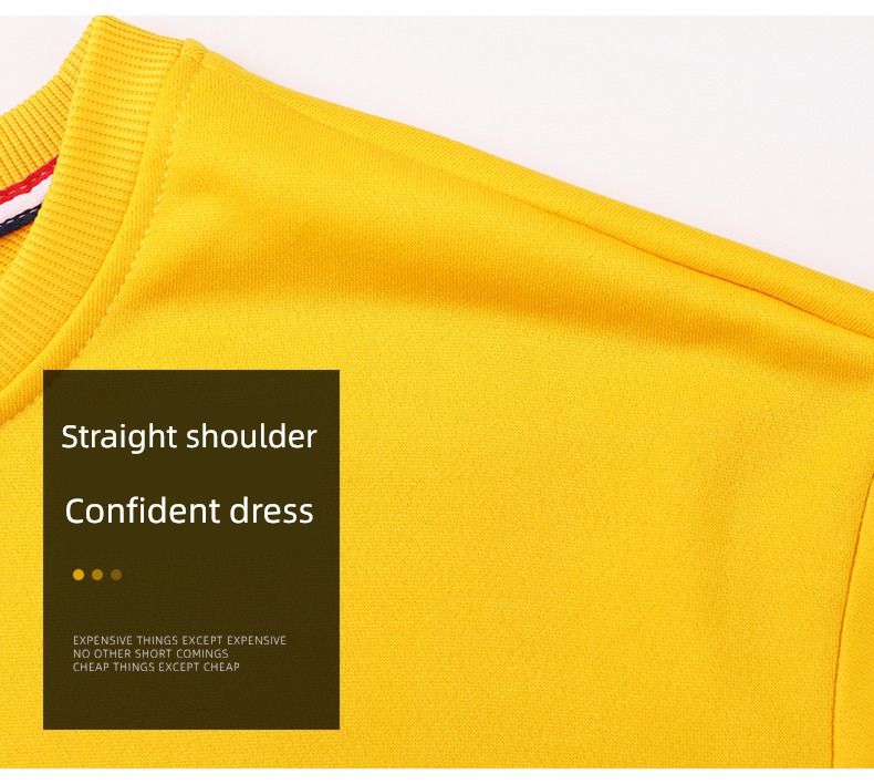 male tide ins Spring and Autumn Condom black Round neck Sweater