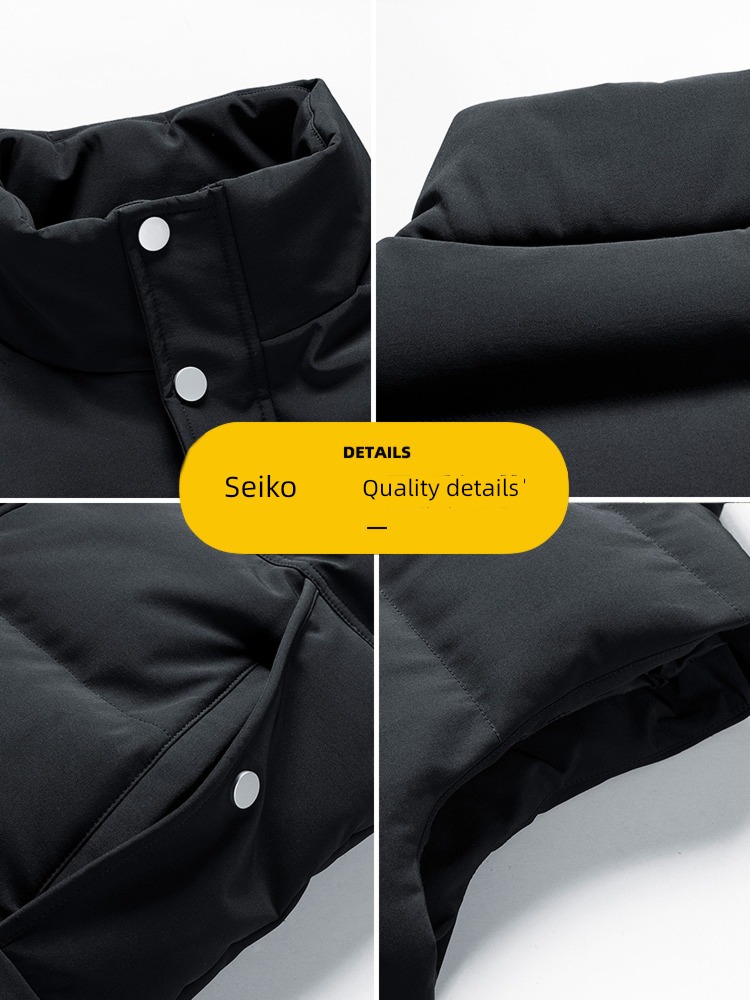 Chaopai Autumn and winter lovers Down Jackets Sleeveless Wear out cotton-padded jacket